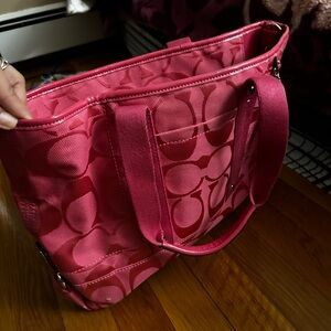 Pink Tote Bag